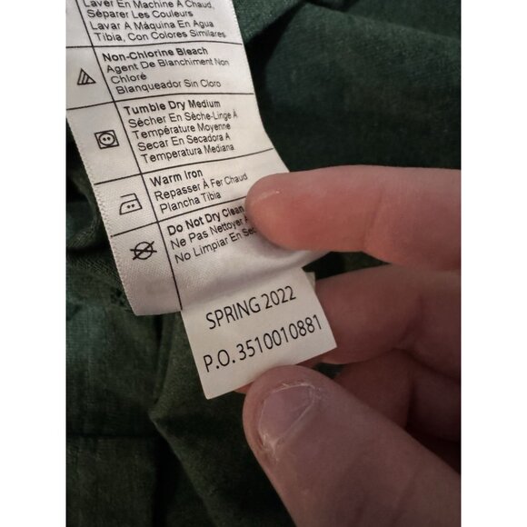 Carhartt Men's Loose Fit Size Small Crewneck Short Sleeve Green Outdoor Hiking - Picture 9 of 10